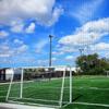 JFN Soccer Backstop/Barrier Net, Black, 10' x 45' view 2