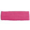Couver Bright Pink Headband & Wristbands Set(3pc) - Ultra Absorbent Cotton Terry Cloth Athletic for Tennis, Basketball, Gym & Running view 2
