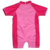 BIKMAN Girls Cute Elephant Swimsuit One-Piece Short Sleeve Rashguard (XL(2-3 Years Old)) Rose Red view 2