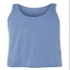 Joe's USA Unisex Basic, Neon & Triblend Jersey Tank Tops-S-Blue Triblend view 1