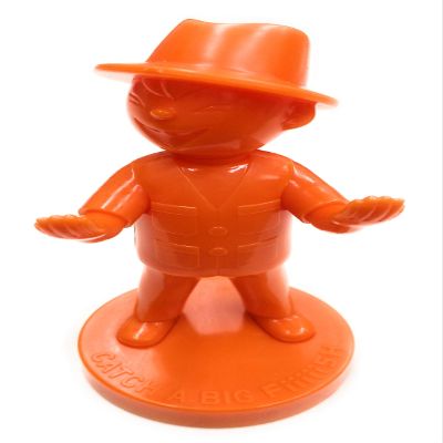 Caps Fish Goods, Fish Boy, Solid, Orange