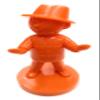 Caps Fish Goods, Fish Boy, Solid, Orange view 1