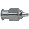Female Luer Blank, 303 SS, Silver view 1