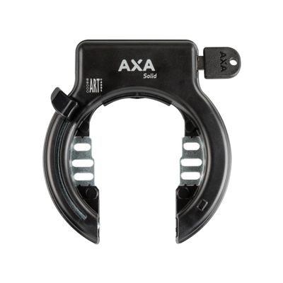 AXA Unisex 1 x Frame Lock, Solid Frame Lock, Black, 12 x 10 cm