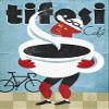 Tifosi Cafe Bicycle Poster (18 x 24 inches) view 1