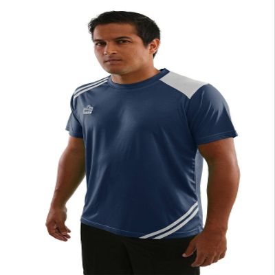 ADMIRAL Cup Ready-to-Play Soccer Jersey, Navy/White, Youth Large