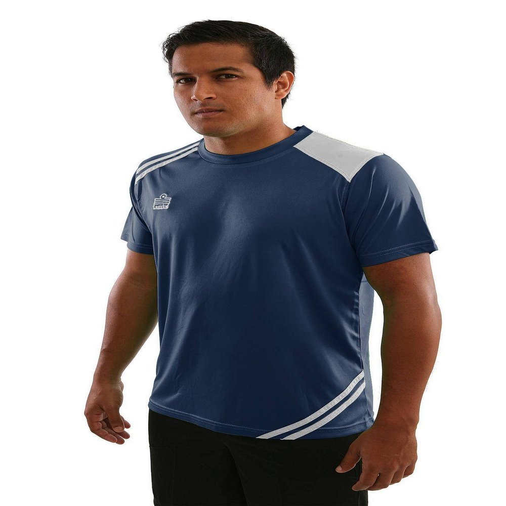 ADMIRAL Cup Ready-to-Play Soccer Jersey, Navy/White, Youth Large