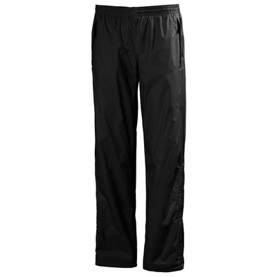 Helly Hansen Women's Loke Waterproof Breathable Rain Pants, 990 Black, XXXX-Large