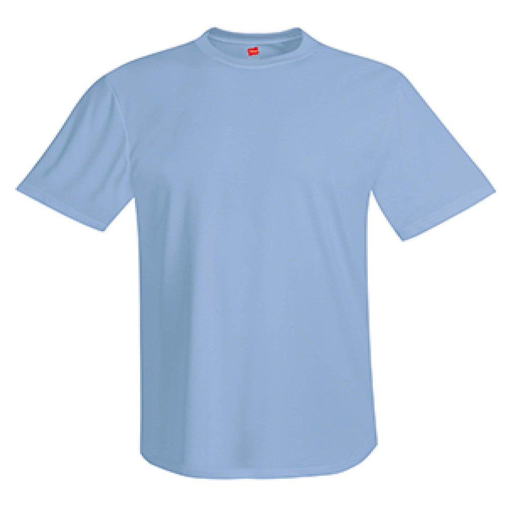 Hanes Adult Cool Dri Performance Tee (Light Blue) (2X)