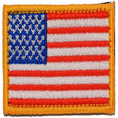 2"x1" Small USA Tactical Patch - Full Color