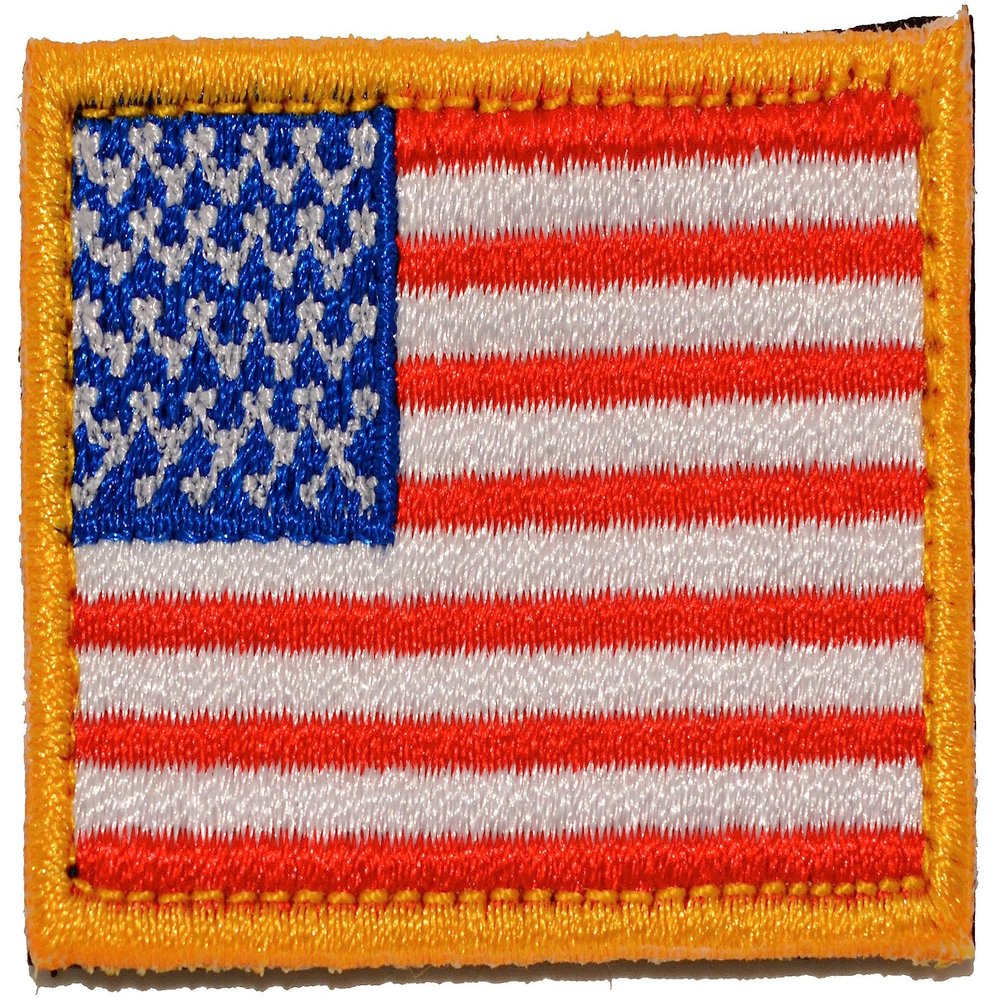 2"x1" Small USA Tactical Patch - Full Color