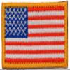 2"x1" Small USA Tactical Patch - Full Color view 1