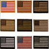 2"x1" Small USA Tactical Patch - ATAC-tan view 1