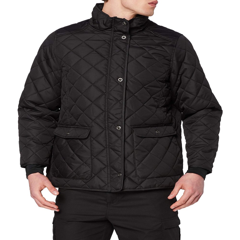 Regatta Womens Ladies Tarah Quilted Coat TRA442 Black Black UK 10 - Chest 34" (86cm)