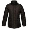 Regatta Womens Ladies Tarah Quilted Coat TRA442 Black Black UK 10 - Chest 34" (86cm) view 3