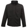 Regatta Men's Classic Softshell Jacket, Black (Black), XXX-Large (Manufacturer Size:XXXL) view 1