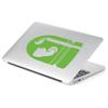 Yoonek Graphics Bullet Bill Inspired Decal Sticker for Car Window, Laptop, Motorcycle, Walls, Mirror and More. # 458 (8" x 13.1", Lime Green) view 3