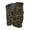 Reliable Headwear Quiet Wear Men's Camo Hunting Vest with Game Bag, L, Adventure-Brown-Camouflage view 1