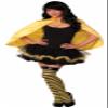 Forum Novelties Fantasy Cape, Yellow view 1