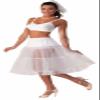 Forum Women's Flirting with The 50's Deluxe Crinoline, White, Standard view 2