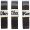 Wilson Pro Tennis Overgrip - 3 Pack, Black view 1