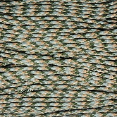 Paracord Planet 550lb Camo Colors Paracord  7 Strand Type III Tactical Parachute Cord for Hiking, Camping, and Fishing