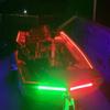 Green Blob Outdoors Marine Navigation LED Light Strips Kit Red, Green, 2 White, for Pontoon, Bass, Ski, Wave Runner, Jon Boats and Kayaks view 2