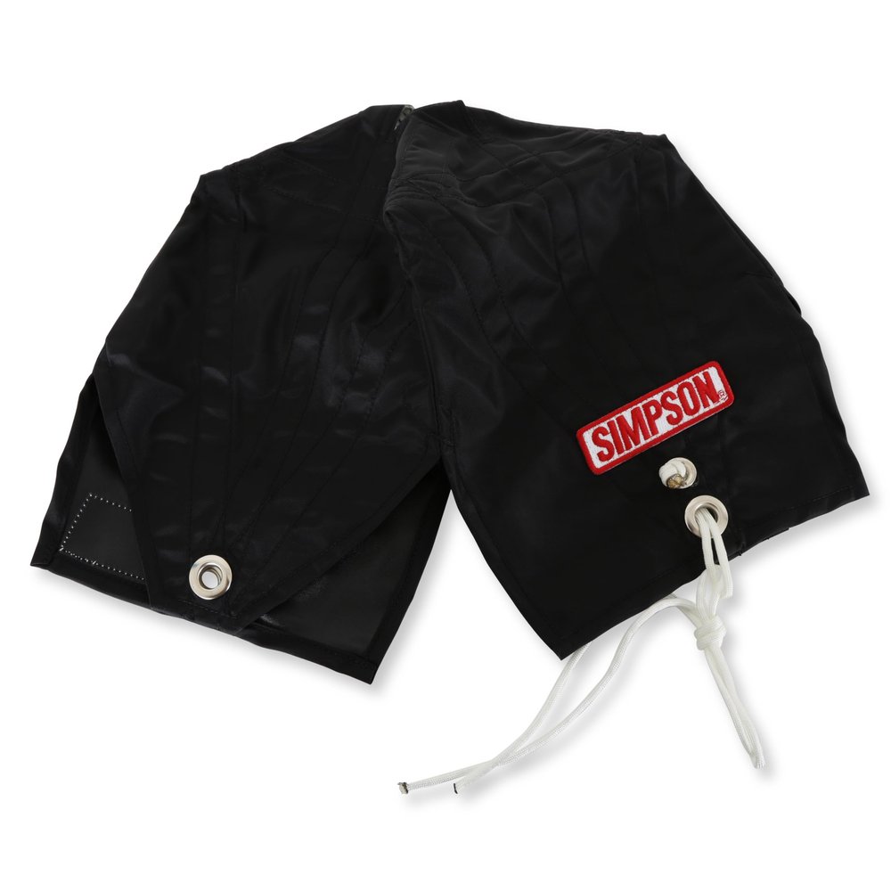 Simpson Racing 42035 Black Nylon Pack 8' Air Boss