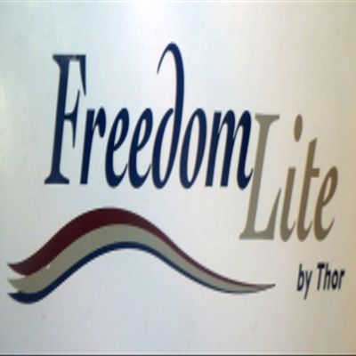 Freedom lite 1 Logo Boat Rv Trailer Decal Graphic