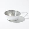 Captain Stag UH-11 Outdoor Supplies, Measuring Cup, Stainless Steel Shera Cup, 11.2 fl oz (320 ml), White view 4