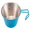 Captain Stag UH-12 Stainless Steel Shera Cup, 11.8 fl oz (320 ml), Blue view 1