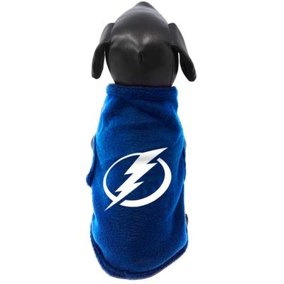 All Star Dogs NHL Tampa Bay Lightning Sleeveless Polar Fleece Dog Shirt, Large, Royal