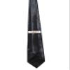 Soophen NEW Mens Necktie SOLID Satin Neck Tie Dark Gary view 2