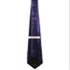 Soophen NEW Mens Necktie SOLID Satin Neck Tie Dark Purple view 2