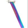 FF-R BR318 Titanium Seatpost [31.8550mm] Rainbow view 1