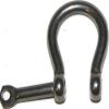 Nautos Forged Bow Captive PIN Shackle - Set of 2 PCS - Stainless Steel (5mm - 3/16") view 1