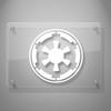 Yoonek Graphics Galactic Empire Emblem Crest Decal Sticker for Car Window, Laptop, Motorcycle, Walls, Mirror and More. # 477 (12", White) view 3