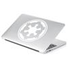 Yoonek Graphics Galactic Empire Emblem Crest Decal Sticker for Car Window, Laptop, Motorcycle, Walls, Mirror and More. # 477 (12", White) view 4