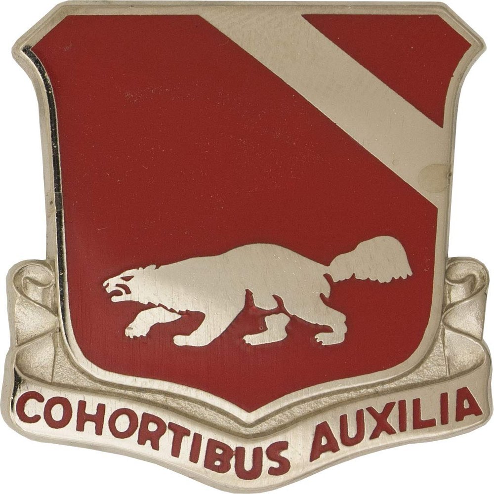 94th Engineer Battalion Unit Crest (Cohortibus Auxilia)