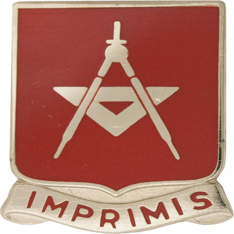 30th Engineer Battalion Unit Crest (Imprimis)