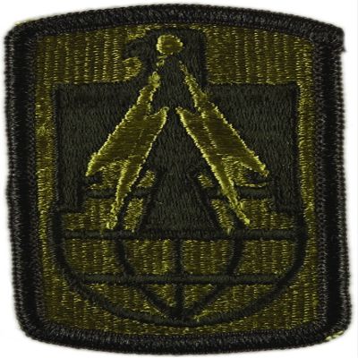 11th Signal Brigade Patch (Subdued (BDU))