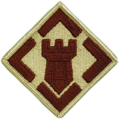 20th Engineer Brigade Patch (Desert)