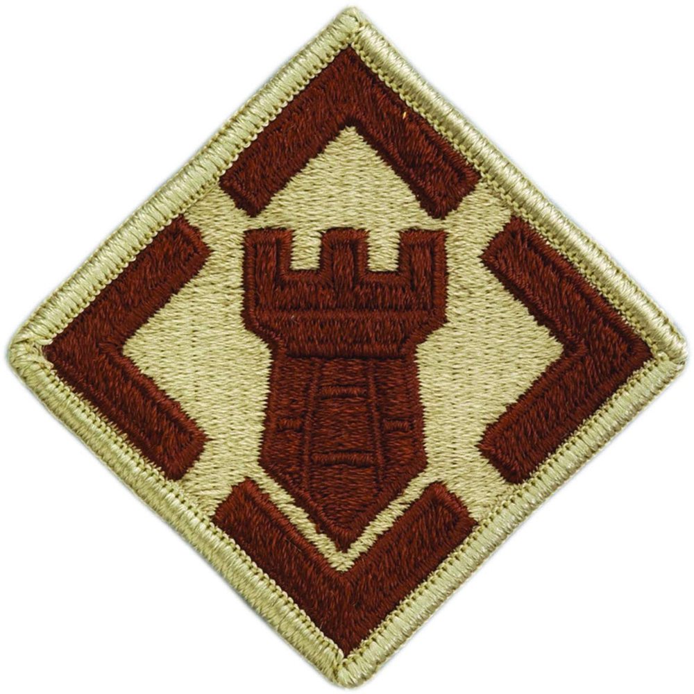20th Engineer Brigade Patch (Desert)