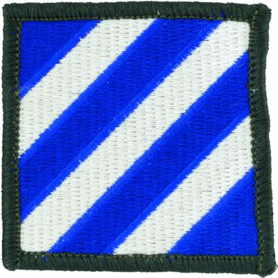 3rd Infantry Division Patch (Full Color (Dress))