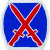 10th Infantry Division (Mountain) Patch (Full Color) view 1