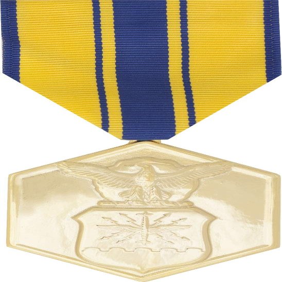 Air Force Commendation Full Size Anodized Medal