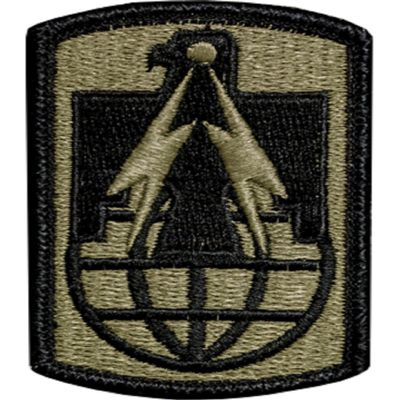 11th Signal Brigade Patch (Scorpion OCP Multicam with Fastener)