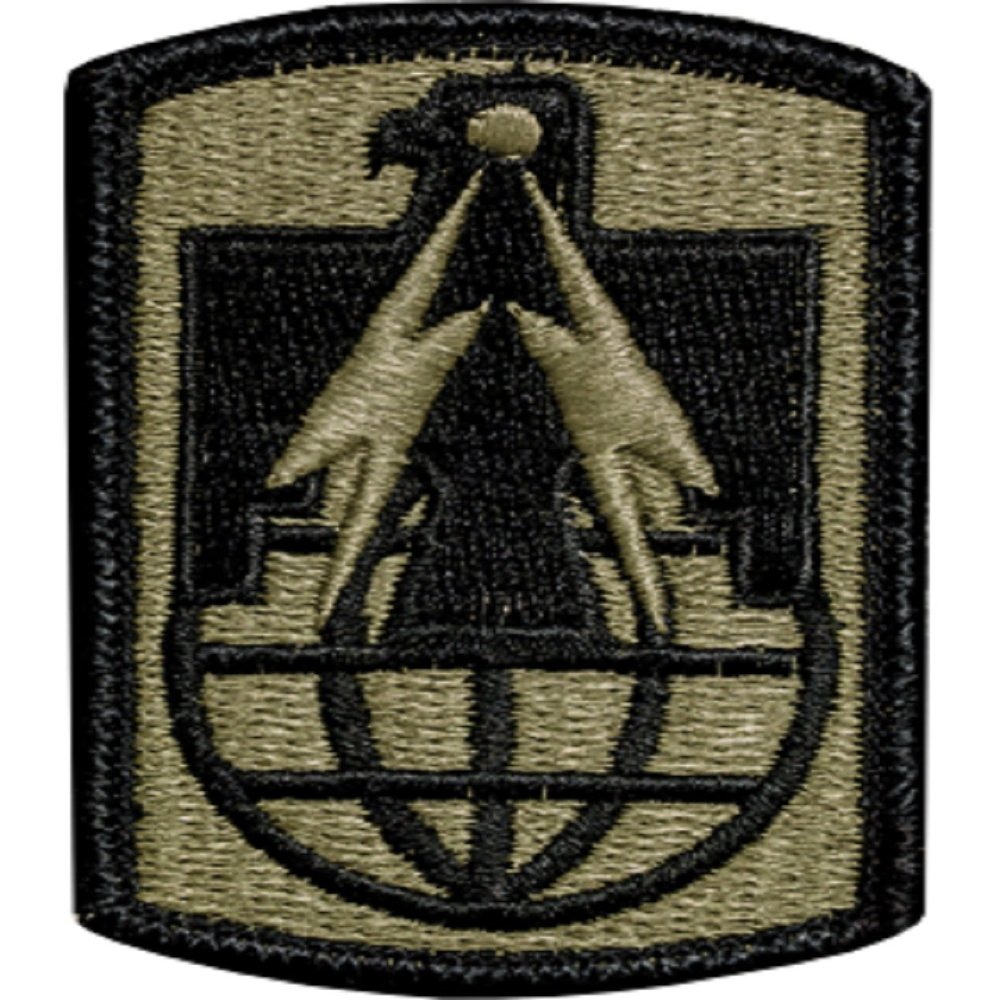 11th Signal Brigade Patch (Scorpion OCP Multicam with Fastener)