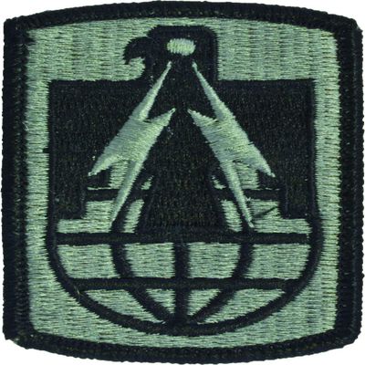 11th Signal Brigade Patch (ACU with Fastener)