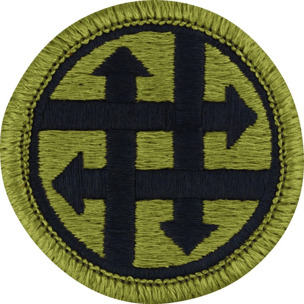 4th Sustainment Command Patch (OCP Scorpion with Fastener)